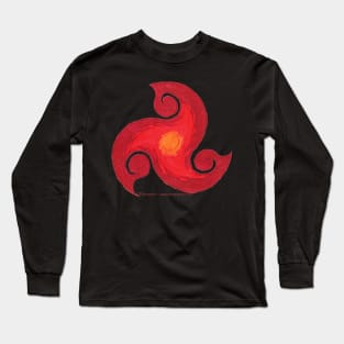 Fire Triskell Long Sleeve T-Shirt